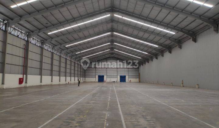 DiSewakan Gudang Cikarang Ada Loading Dock Ceiling 15meter 2