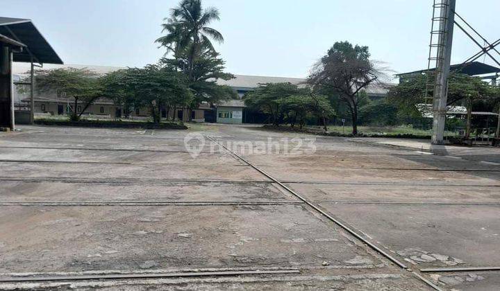 Di jual Ex pabrik Jatiuwung Tangerang Akses 40 Feet, Hitung tanah 2