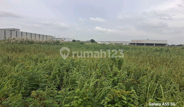 Di Jual Tanah Industri M2100 Ada Jalur Pipa Gas Cikarang Barat