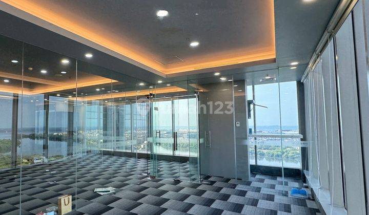 Jual Office Gold Coast Semi Furnished Lantai Rendah Dan Best View 2