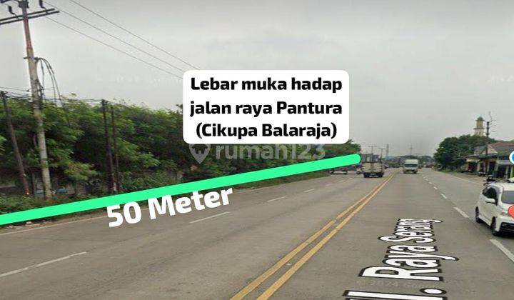 Jarang Ada!!! Tanah Di Kawasan Cikupa Mas 4,5ha Zona Industri Ada Dua Muka  1