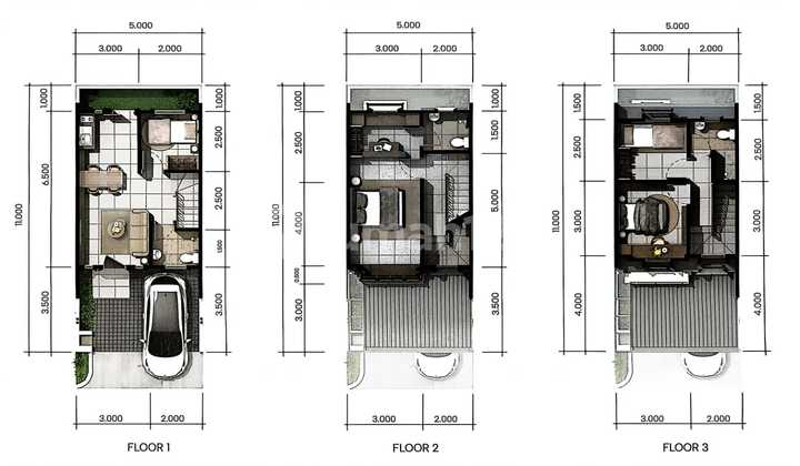 Rumah Duta Garden (Ukuran 5X11 M) 2