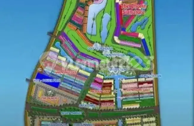 Rumah Golf Island Chopin PIK view laut , danau dan golf siap huni 2