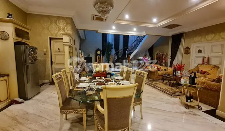 Dijual Rumah Mewah pantai indah kapuk cluster taman resort mediterania siap huni
