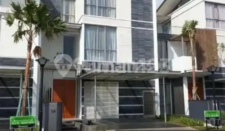 Rumah Golf Island Chopin PIK view laut , danau dan golf siap huni