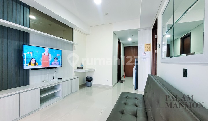 For Rent 1 Bedroom Apartment Pollux Habibe Batam Center Furnished 2