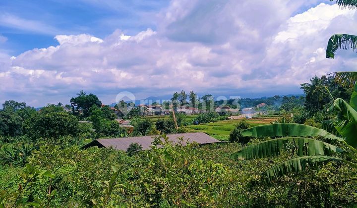 Tanah dengan View Sangat Bagus di Caringin