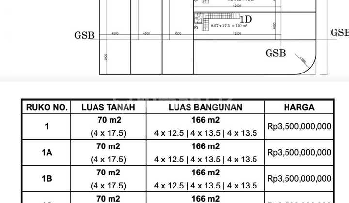 New 3.5-Storey Shop House, Zero to Main Road, West Surabaya, Ready to Occupy, Strategic Location, Commercial Area 2