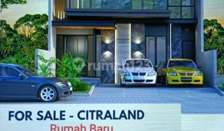 Rumah Baru Minimalis 2 Lantai Woodland Citraland Surabaya Barat
