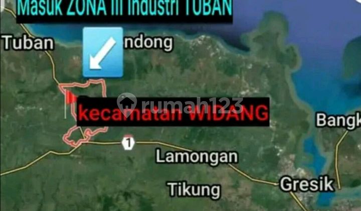 Jual Cepat Tanah Zonalll Industri Widang