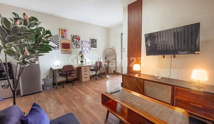 Apartment 1BR Fully Furnished Fully Renovated The Mansion Bougenville Fontana Near JiExpo Fountain Pademangan Jakarta Utara Akses Dekat Fasilitas Umum Cocok Untuk Hunian Bisa Nego 2