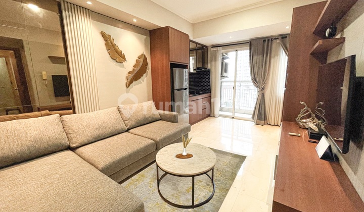 Dijual Apartment 2+1 Br Royal Mediterania Garden Fully Furnished & Fully Renovated Apartemen Lavender 2 Kamar Tidur Furnished Bagus