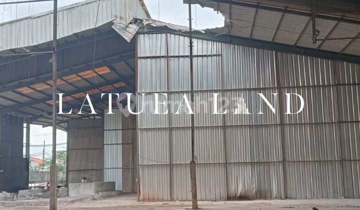 DISEWAKAN GUDANG STRATEGIS DI TIPAR CAKUNG JAKARTA TIMUR