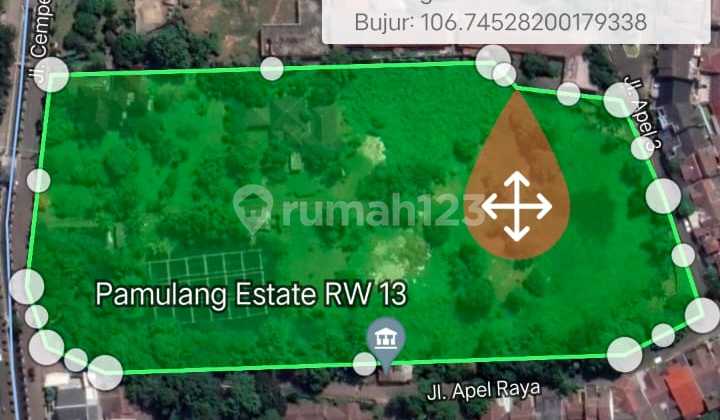 Land in Pamulang is Suitable for Developers and Investment.