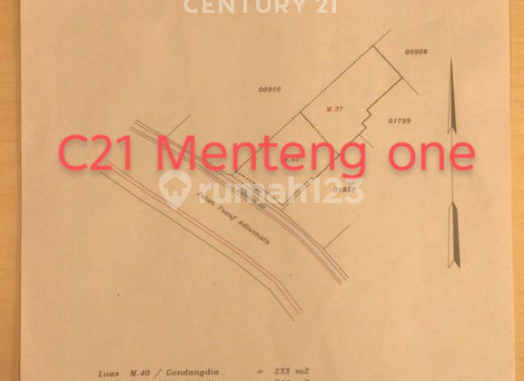 Tanah Siap Bangun di Menteng Inti Parkir Mobil Luas Dekat Cendana