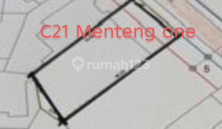 Rumah Lama Menteng Dekat Bundaran Hi 17X35 SHM