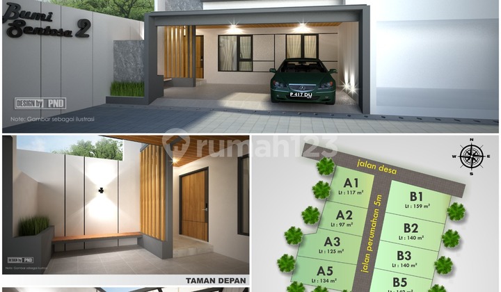 Jual Rumah Baru 2 Lantai Full Furnish Keren Harga Masuk Kantong 2