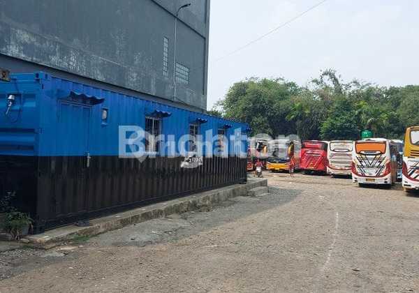 Very Strategic and Spacious Land on the Side of Semplak Bogor Main Road