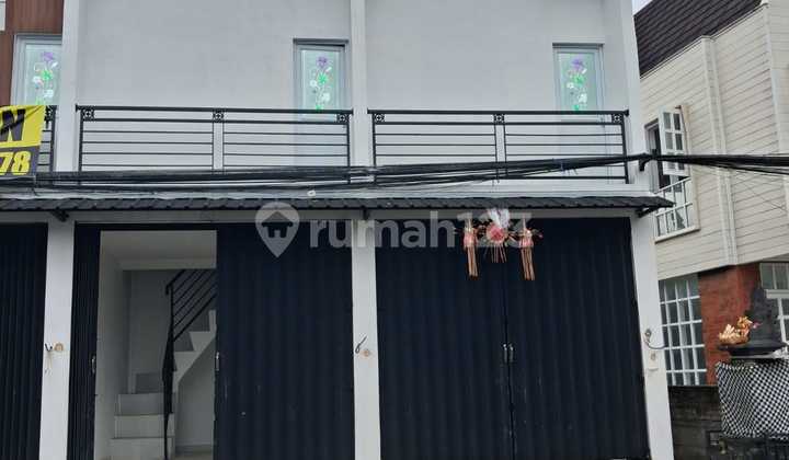 Rental of a Strategic 2-Story Shophouse on Jl. Gunung Salak, Denpasar - Premium Business Location! 1