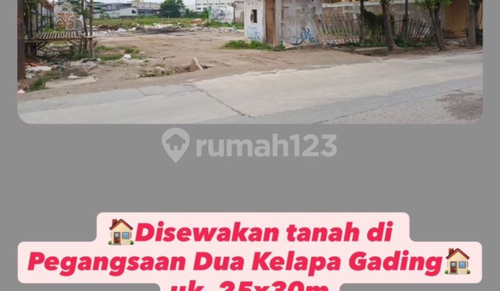 Disewakan tanah di Pegangsaan Dua Kelapa Gading