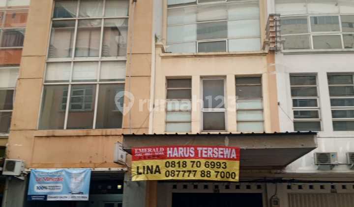 Disewakan Ruko Mutiara Taman Palem, 4 Lantai