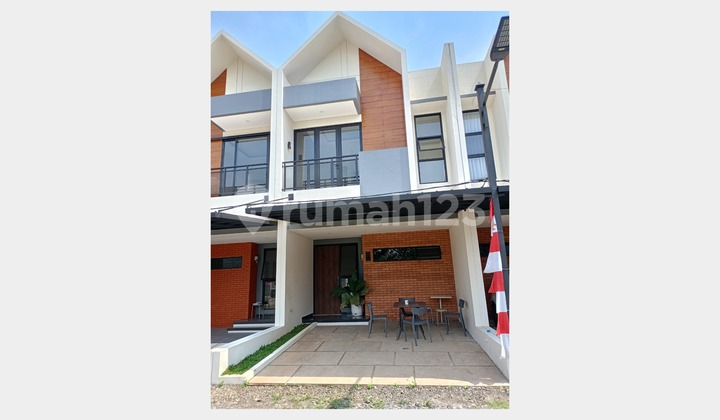 dijual rumah baru ma'wa residence dekat toll bsd 