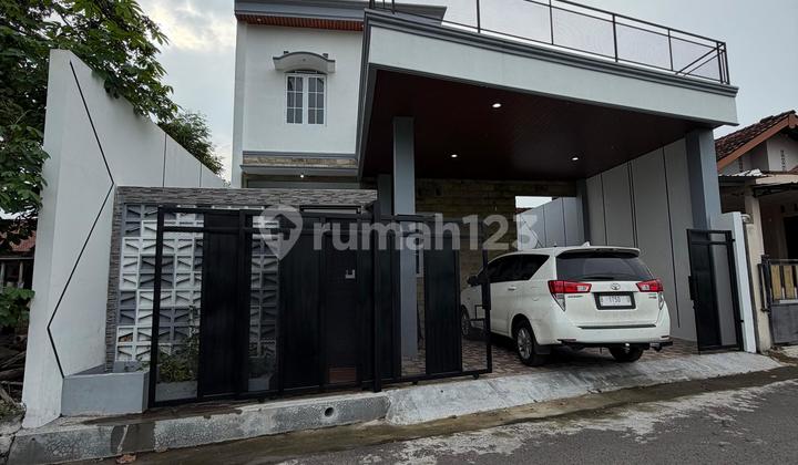 Rumah Mewah View Sawah dan Gunung Merapi