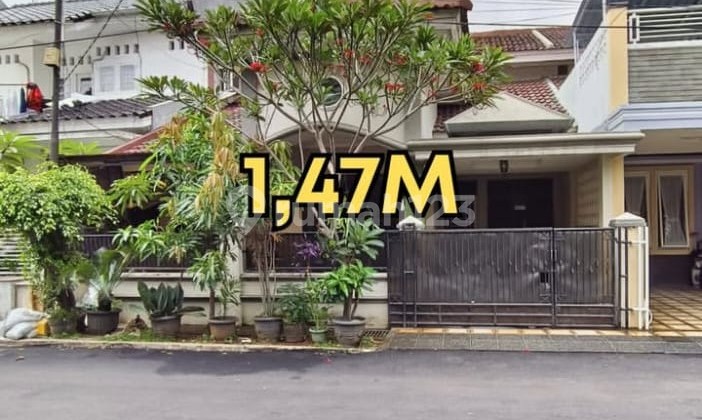 For Sale Flood-Free House in Pondok Pekayon Indah, Bekasi