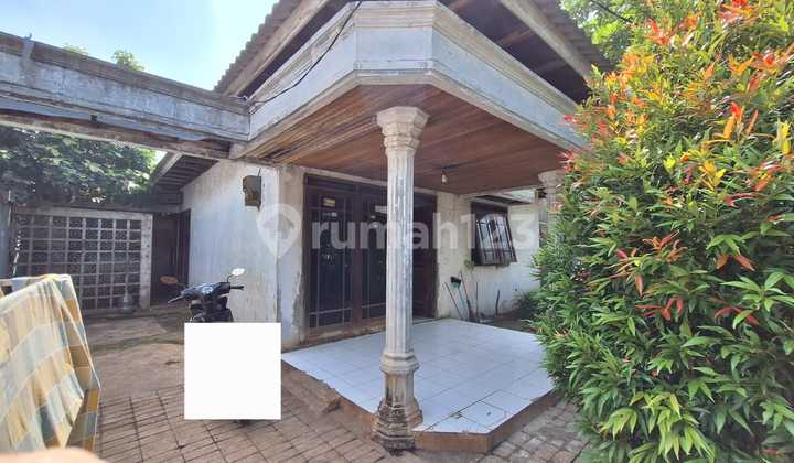 DIJUAL RUMAH TUA PINGGIR JALAN DI PULOGEBANG PERMAI JAKARTA TIMUR