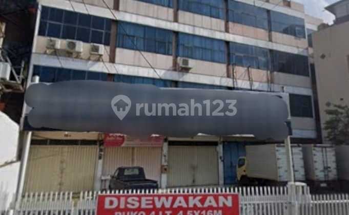 For Rent 4-Story Shop House in Meruya Ilir Raya, Kembangan, West Jakarta