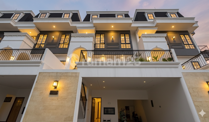 Affordable Luxury 4-Storey House in Pejaten, South Jakarta with Private Lift Affordable Luxury 4-Storey House in Pejaten, South Jakarta with Private Lift