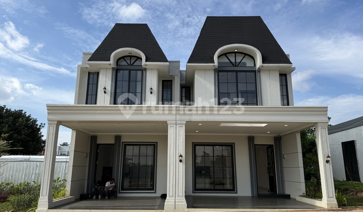 Hunian Nyaman 2 Lantai di Tangerang Selatan Dekat Tol MRT KRL LRT dan Pusat Bisnis Selangkah ke Bsd Desain By Emporio Arsitect