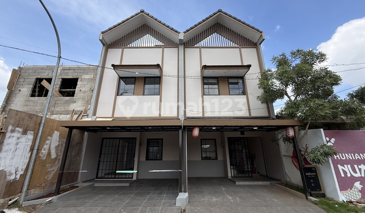 Rumah Mewah 3 Lantai Desain Japanese Style di Kota Depok Rumah Mewah 3 Lantai Desain Japanese Style di Kota Depok