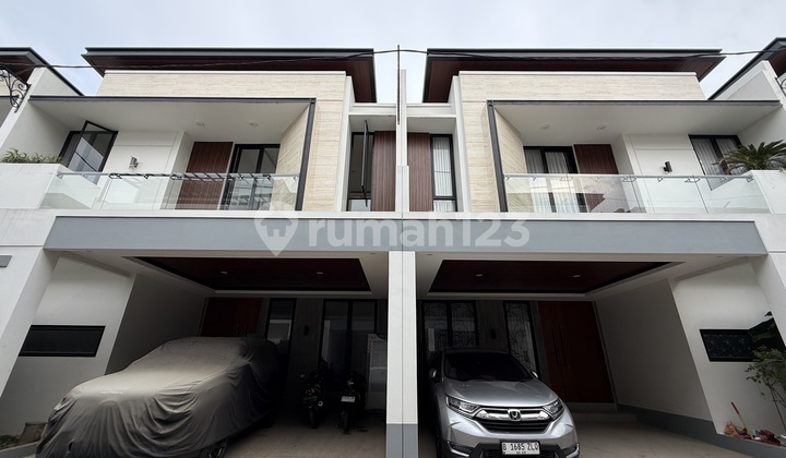 Rumah Siphuni Tanah Luas Dekat Tol Cinere Brigif Bata Merah Murah