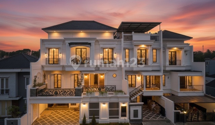 Rumah Mewah Murah Di Cilandak Jakarta Selatan 3 Lt Dkt Tol Mrt 