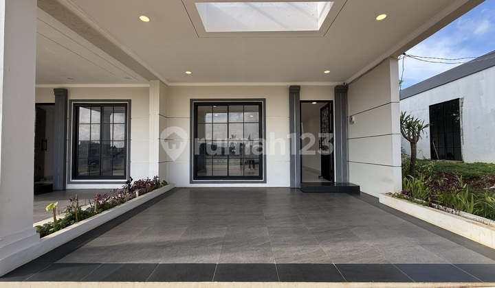 Hunian Nyaman 2 Lantai di Tangerang Selatan Dekat Tol MRT KRL LRT dan Pusat Bisnis Selangkah ke BSD Desain By Emporio Arsitect