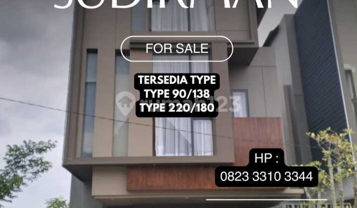 Rumah, 3 Lantai, Dekat Taman Kota, Rumah Mewah, Rumah Rumah Sudirman, Rumah Diponegoro, Rumah Jalan Thamrin, Rumah Tengah Kotattimura,