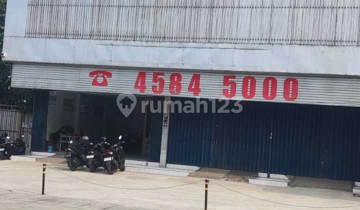 Dijual Bangunan X Showroom Pinggir 4 Ruko Jadi 1 Super Murah