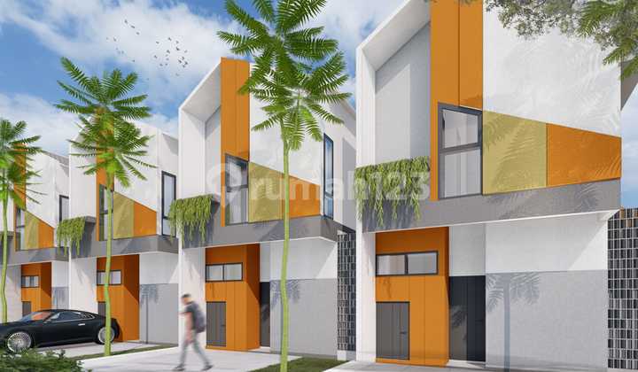 rumah DP 0 free biaya biaya konsep modern minimalis di ci bubur 2