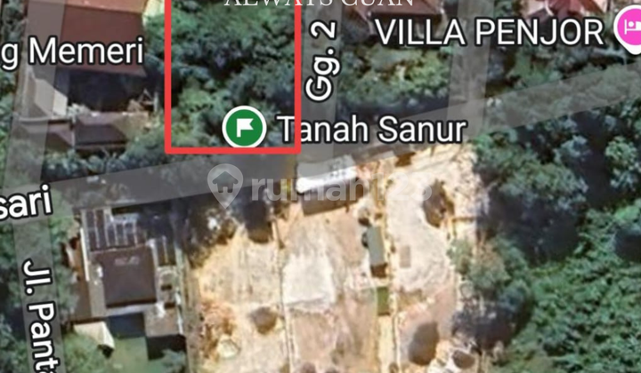 Land Ready to Build Located on Jl Mertasari Sanur For Sale