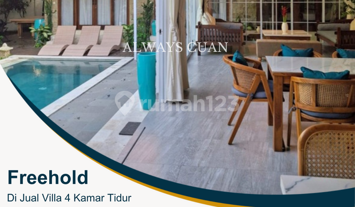 Villa Di Jual Fully Furnished 4 Kamar Tidur