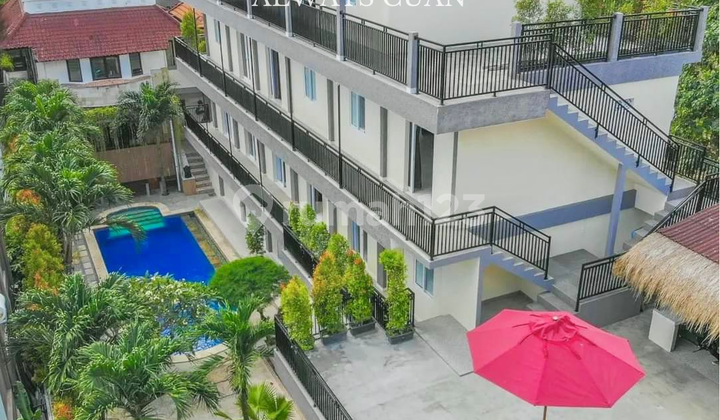 Hotel Butik di Jl Utama Padang Linjong Canggu Dijual