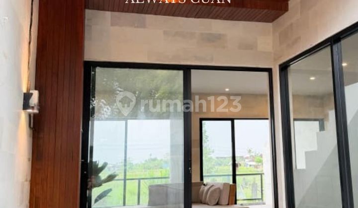 Villa with Rice Field View for Sale in Cepaka Munggu, near Canggu