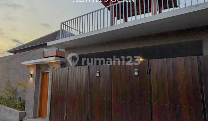 Villa Baru View Sawah bisa Disewakan dan bisa Dijual