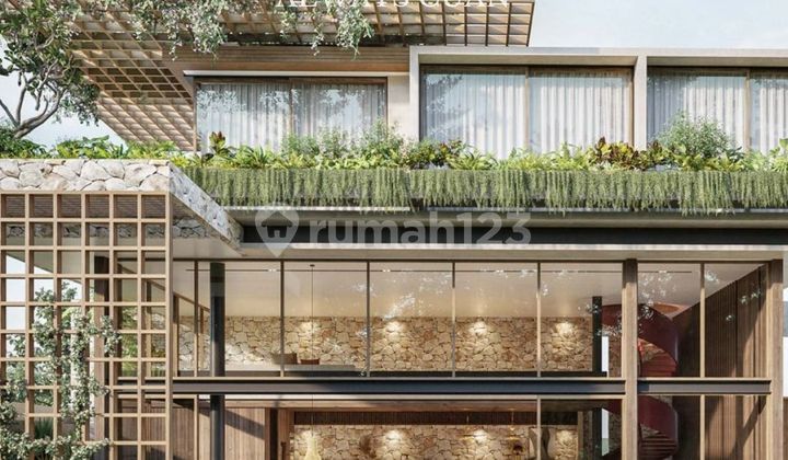 Modern Tropical Villa with 3 Bedrooms for Sale in Babakan Canggu Area