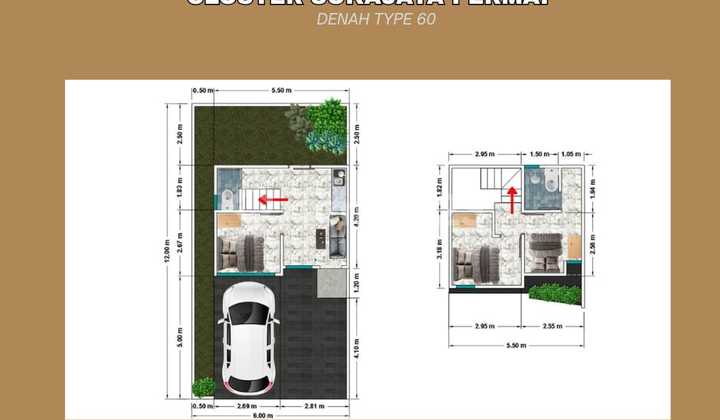 Sukarame area house, Palembang 2