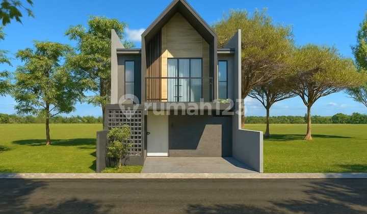 Rumah type 80 2 lantai di naska palembang 2