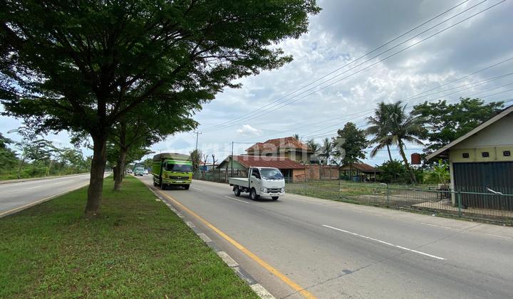 Tanah Pinggir Jalan Lintas Kramasan palembang
