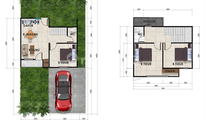 For Sale Cluster Sukabangun 2 Burlian Permai Palembang 2