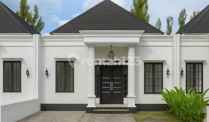 Rumah dengan Design Modern Classic di Sukabangun